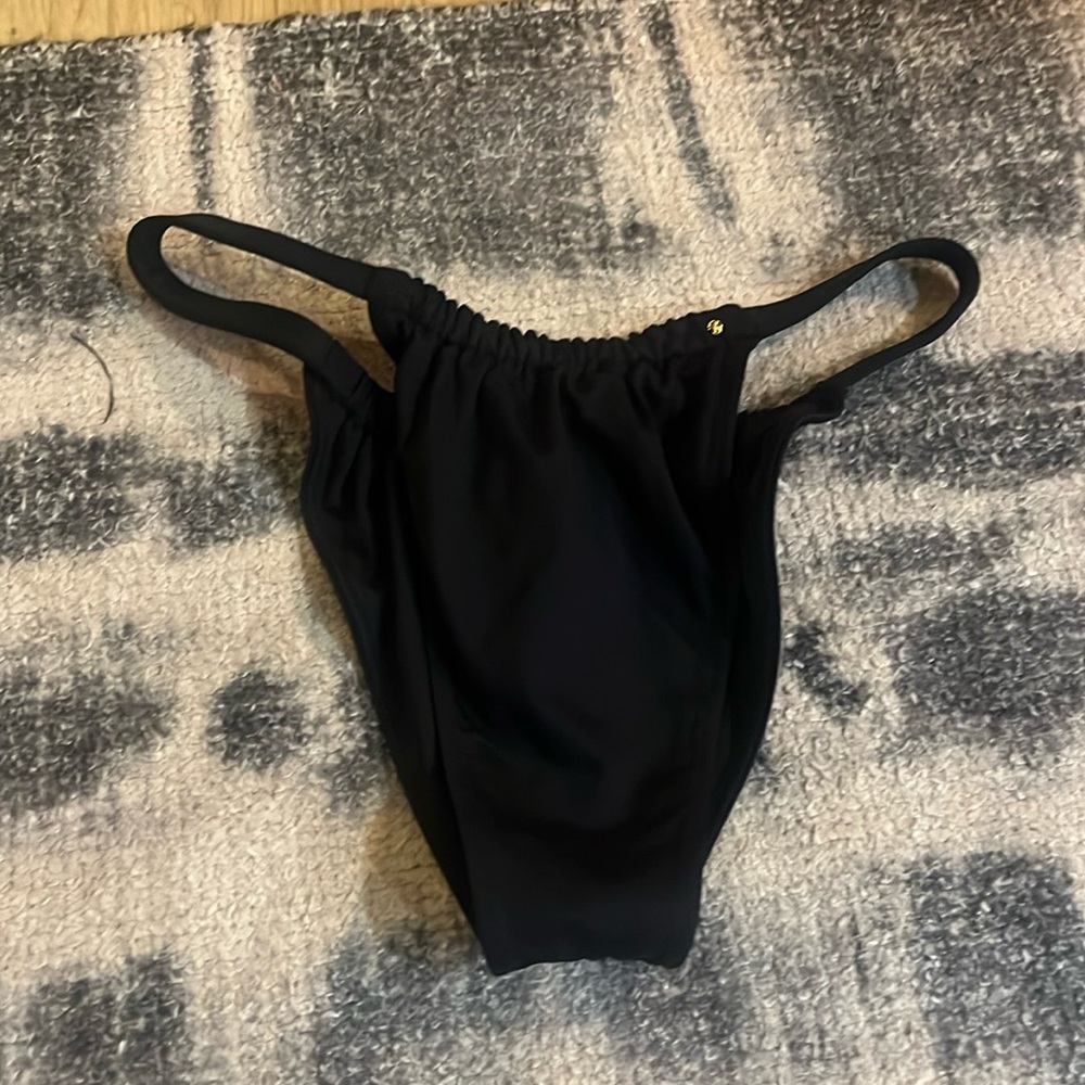 Anine Bing black bikini bottoms only
